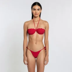 Peixoto Ava Crochet Bikini Top