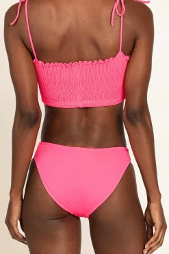 Peixoto Cayo Smocked Bikini Bottom