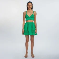 Peixoto Celeste Mini Skirt