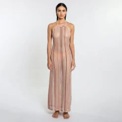 Peixoto Harley Halter Dress