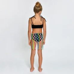 Peixoto Jesse Crochet Skirt