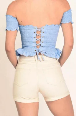 Peixoto Nina Smocked Top