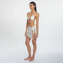 Peixoto Soa Tie-Side Skirt
